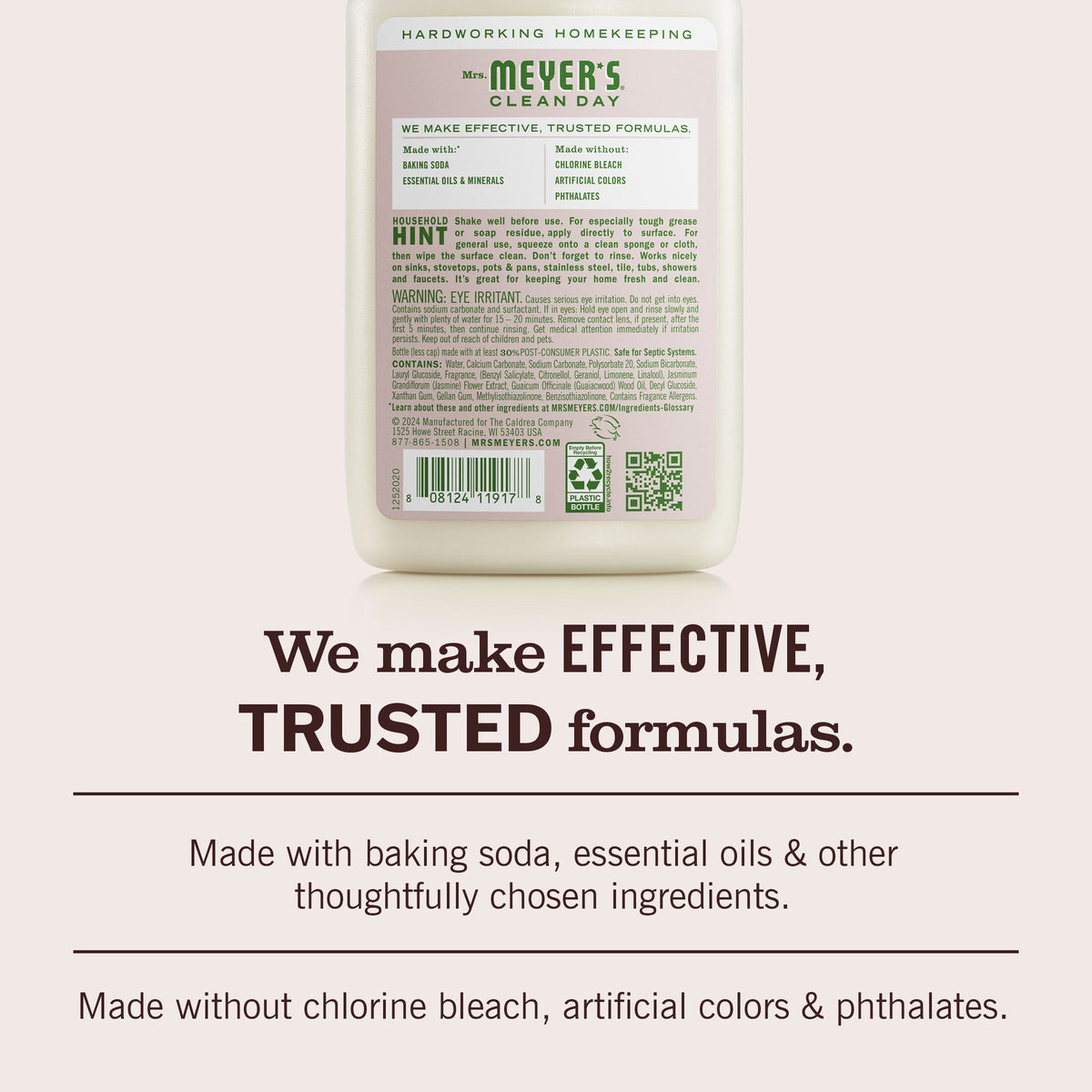 Apple Blossom Baking Soda Cream Cleaner