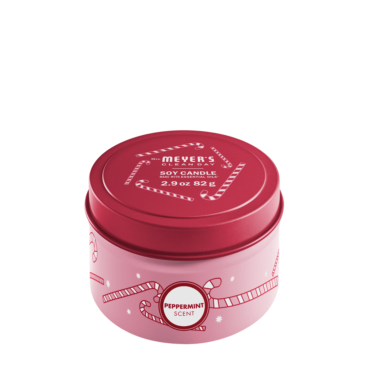 Peppermint Tin Candle