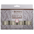 Lavender Plug In Scented Oil Refill, 4-Pack