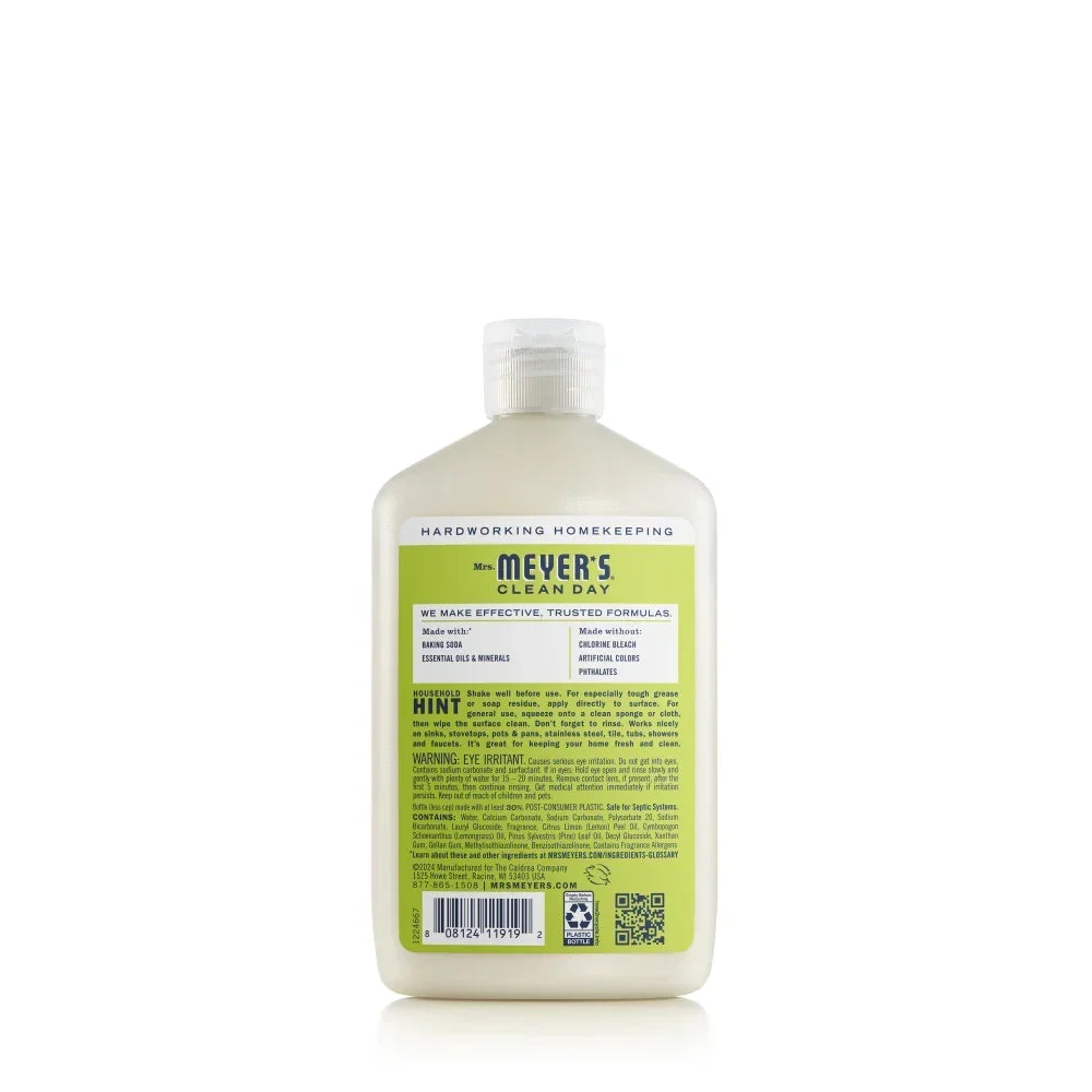 Lemon Verbena Baking Soda Cream Cleaner - 16 oz