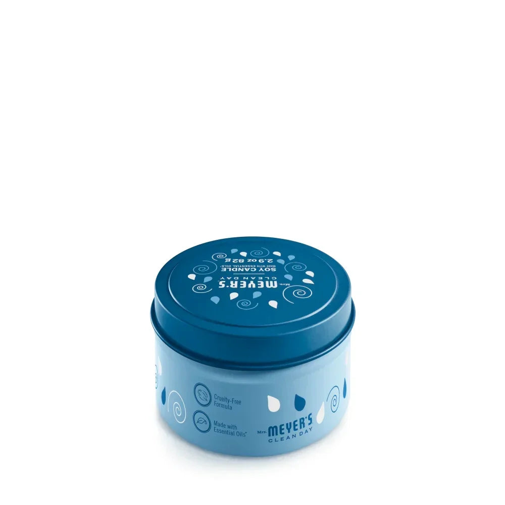 Rain Water Tin Candle