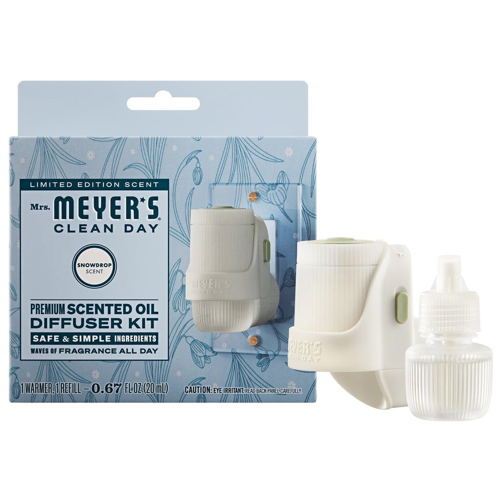 Snowdrop Plug In Scented Oil Warmer With Refill