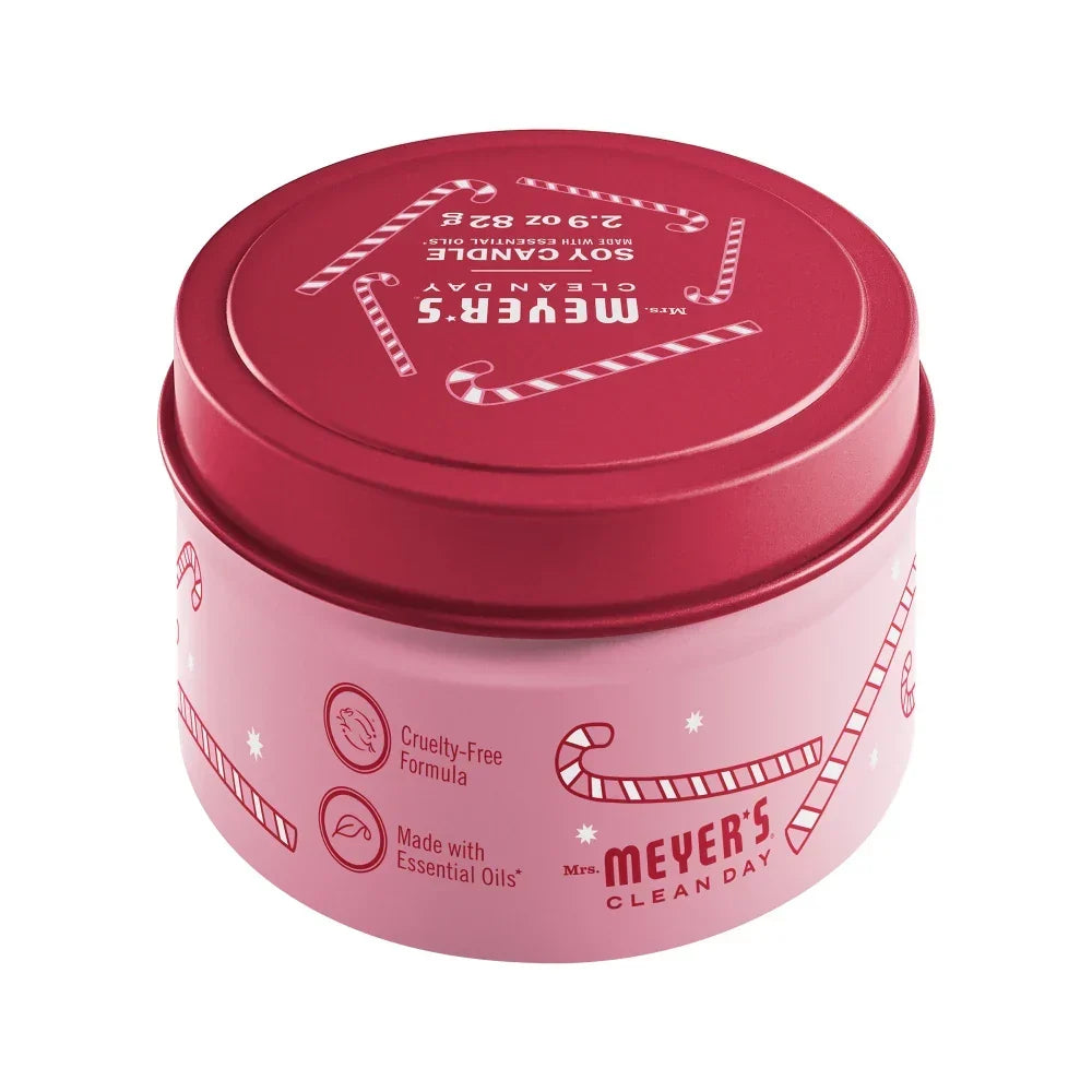 Peppermint Tin Candle